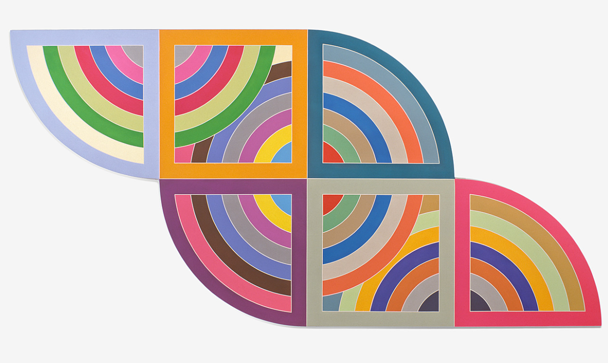 Frank Stella, Harran II, 1967, Guggenheim Museum, Νέα Υόρκη.