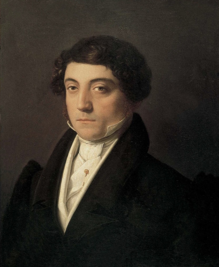 Πορτρέτο του Goacchino Rossini, συνθέτη έργων της Σχολής του μπελκάντο.